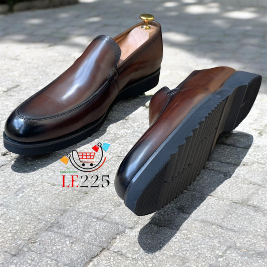 Chaussure Cuir Marron