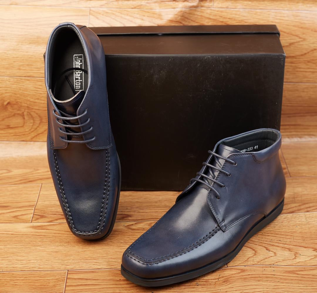 Boot Montante Cuir Multicolore