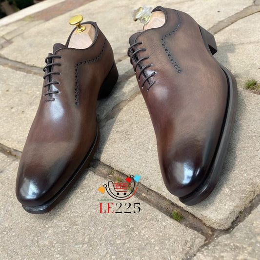 Soulier Cuir Marron Filangieri — Semelle Cuir