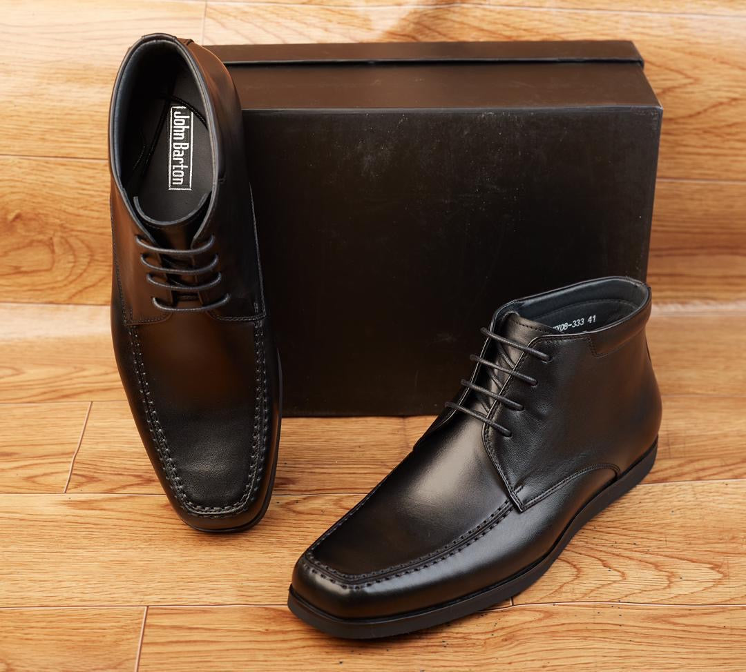 Boot Montante Cuir Multicolore