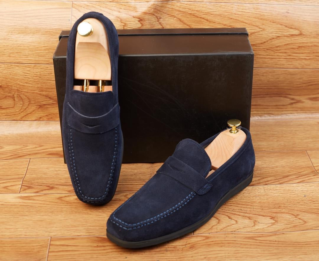 Mocassin Daim et Cuir en plusieurs couleurs