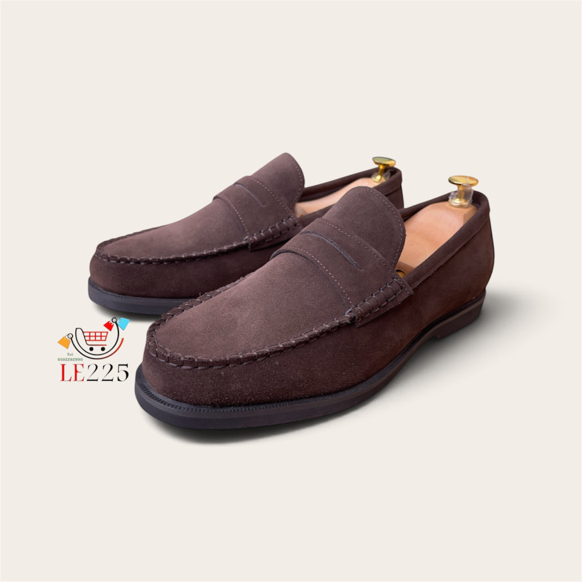 Mocassin daim marron ref-Dch 3