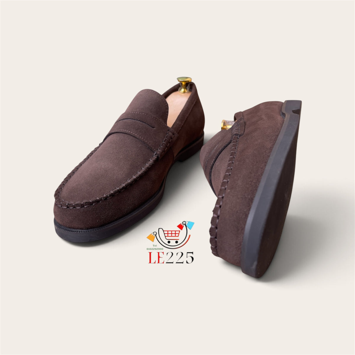 Mocassin daim marron ref-Dch 3