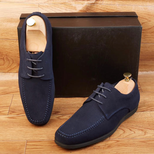 Chaussure Daim Multicolore — Semelle Gomme — Réf. H2